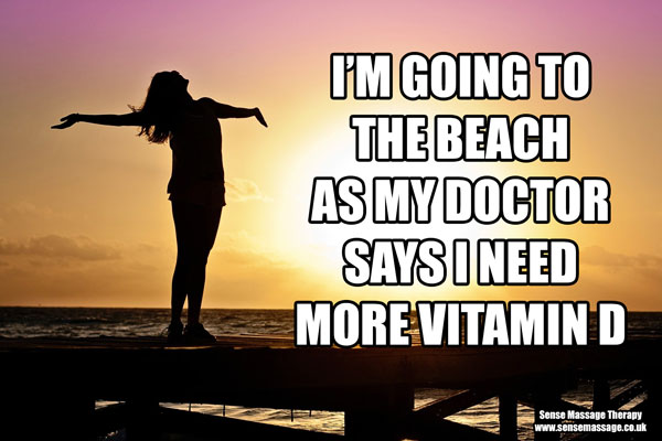 Off to the beach meme