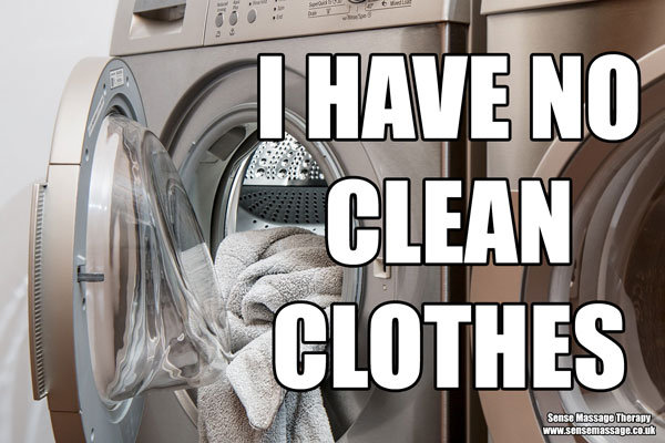 No clean clothes meme